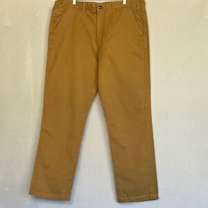 Northwest Territory Men's 38x32 Khaki Chino Pants 100% Cotton Casual Comfort Fit